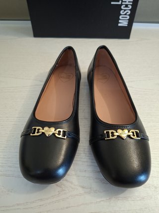 Bailarinas Love Moschino Talla 39 Negras