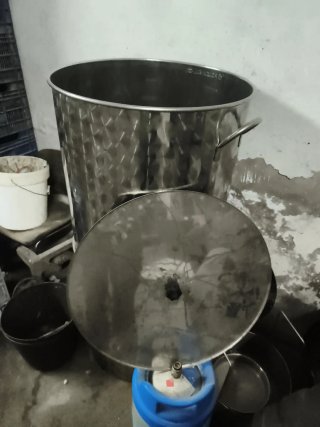 Olla Acero Inoxidable 200L