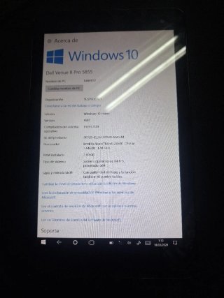 Dell Venue 8 Pro 5855 Tablet