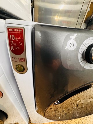 Lavasecadora Hotpoint 10kg/7kg con garantía