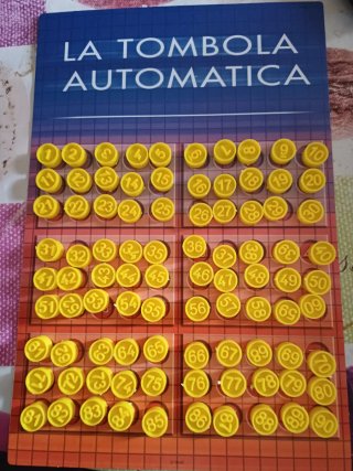 Tombola Automatica Clementoni 48 Cartelle