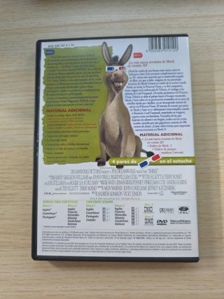 DVD Shrek + 3D La Historia Continúa