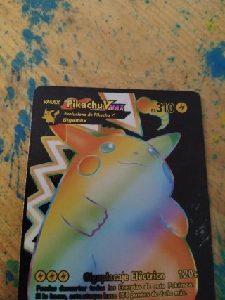 Carta Pokémon Pikachu VMAX Gigamax