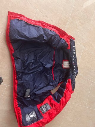 Chaleco Tommy Hilfiger niño rojo