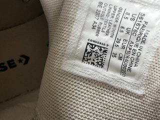 Zapatillas Converse Piel Blancas Talla 38