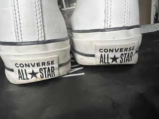 Zapatillas Converse Piel Blancas Talla 38
