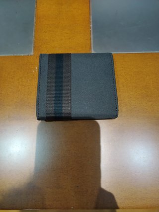 Cartera Adolfo Domínguez Negra/Gris Nueva