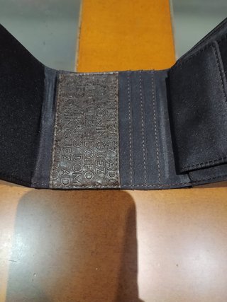 Cartera Adolfo Domínguez Negra/Gris Nueva