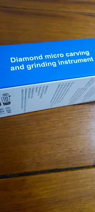 Instrumento dermoabrasión diamante