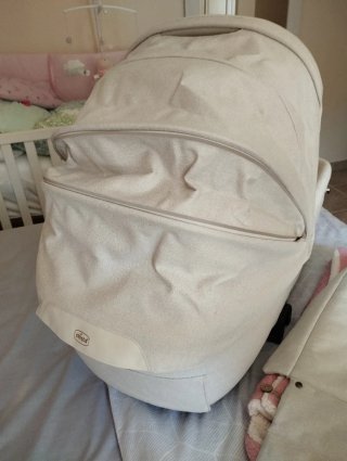 Capazo Chicco Bellagio+saco borreguito+protector