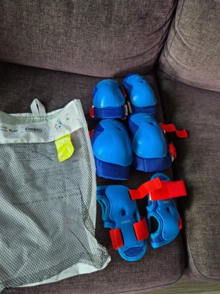 Protecciones Oxelo: Rodilleras, coderas y muñequer