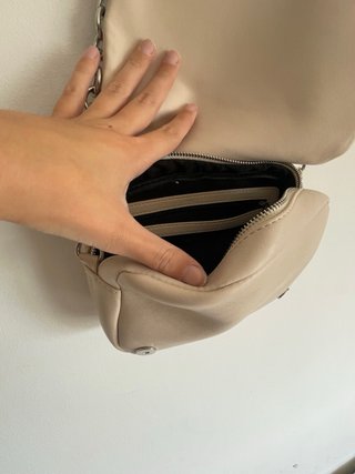 Bolso Beige Cadena