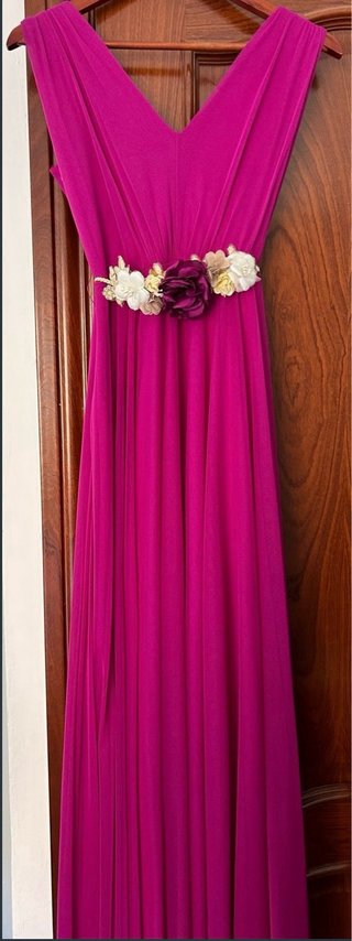 Vestido de fiesta morado