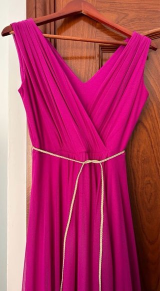Vestido de fiesta morado