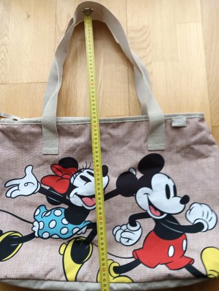 Bolso de playa Minnie y Mickey Mouse