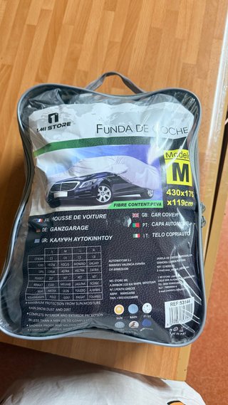 Funda para coche 430x175x119cm