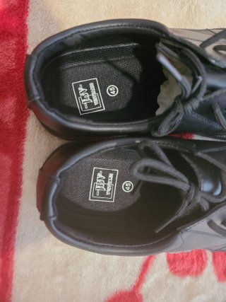 Zapatos Seguridad Privada Negros Talla 45.