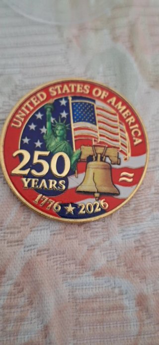 Moneta commemorativa USA 250 anni