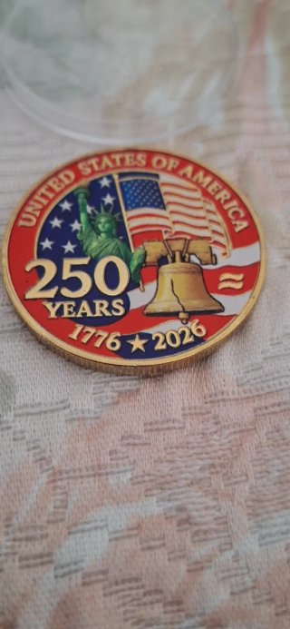 Moneta commemorativa USA 250 anni