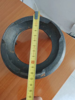 Pie  de hierro