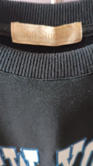 Sudadera Crop New York City