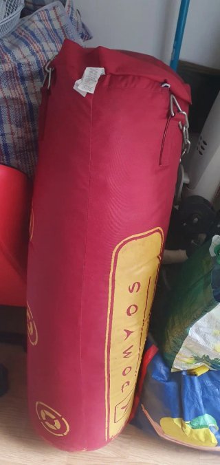 Saco de boxeo 1,30m con soporte
