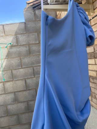 Vestido invitada NUEVO Elsa Puche azul baby Blue