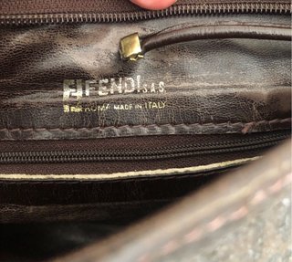 Bolso Fendi Monogram Vintage Marrón