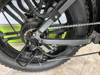 Bicicleta Eléctrica Fat Bike Negra