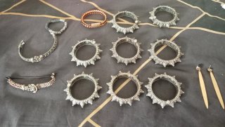 Lote Bisutería Pulseras y Pendientes