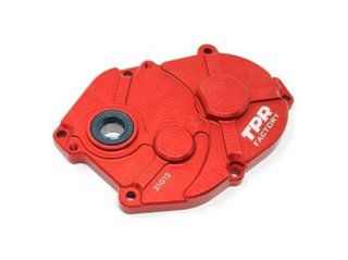 Tapa transmisión Minarelli TOP roja