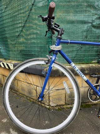 Bicicleta Fixie B-Pro Azul