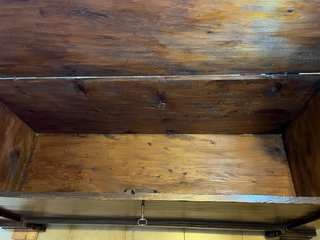 cassapanca in legno massello