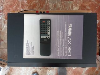Amplificador Yamaha AX-380 Natural Sound