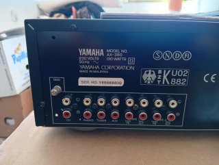 Amplificador Yamaha AX-380 Natural Sound
