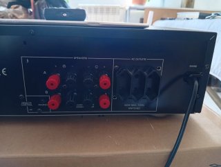 Amplificador Yamaha AX-380 Natural Sound