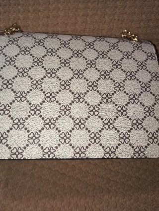 Bolso de mano mujer dorado y rosa