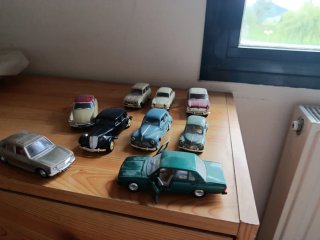 Colección coches clásicos miniatura