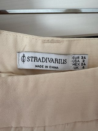 Pantalón cargo vestir Stradivarius 34