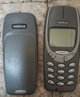 2 x Nokia 3310 (azul y gris)