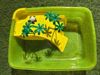 Tortuguera mediana en buen estado