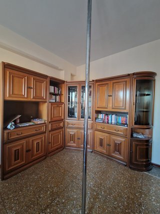 Mobile soggiorno ad angolo legno