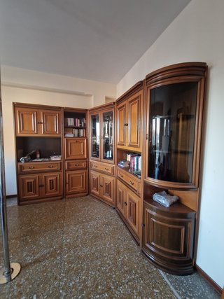 Mobile soggiorno ad angolo legno