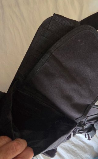 Bandolera Militar Negra