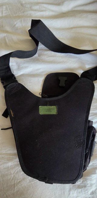 Bandolera Militar Negra