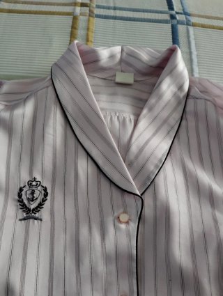Pijama de rayas mujer L