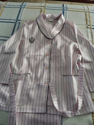 Pijama de rayas mujer L