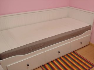 Cama nido IKEA con 2 colchones