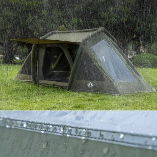 Tenda insuflável campismo 8 pessoas 6.30m