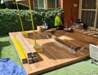 Instalación Parquet Exterior